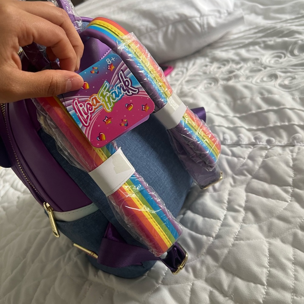 LISA FRANK PANDA PAINTER COSPLAY MINI BACKPACK - Picture 9 of 9